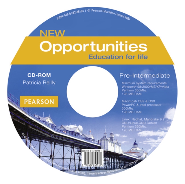 Opportunities Global Pre-Intermediate CD-ROM New Edition, CD-ROM Book