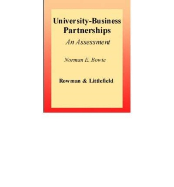 University-Business Partnerships : An Assessment, Book Book