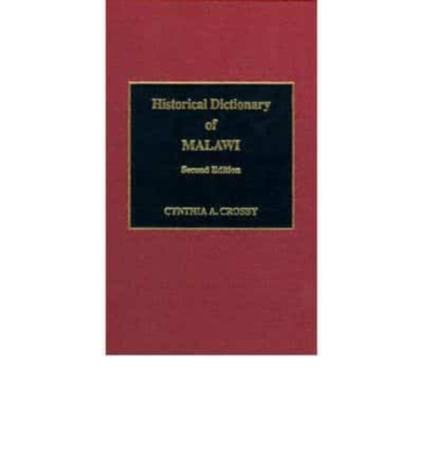 Historical Dictionary of Malawi, Book Book