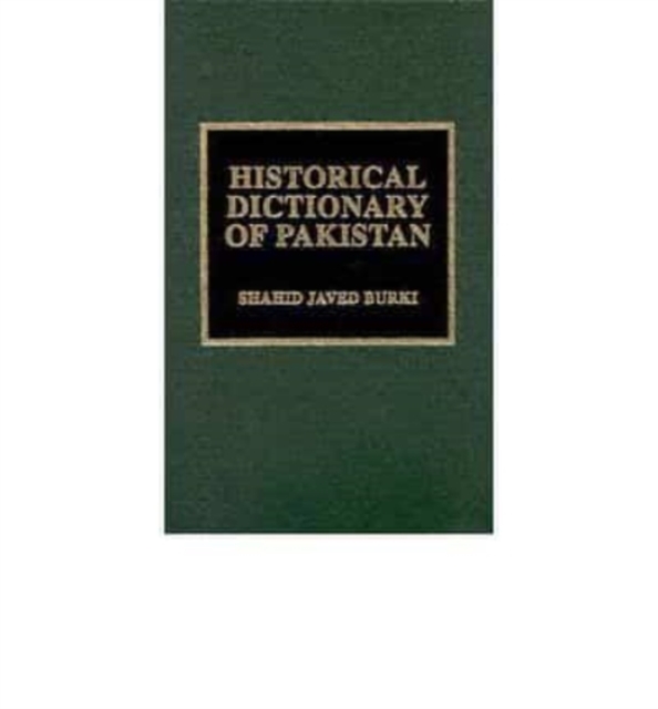Historical Dictionary of Pakistan, Book Book