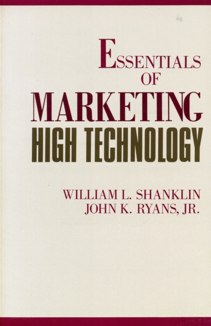 Essentials of Marketing High Technology, Book Book