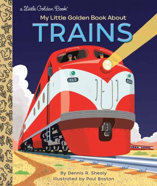 My Little Golden Book About Trains, Hardback Book