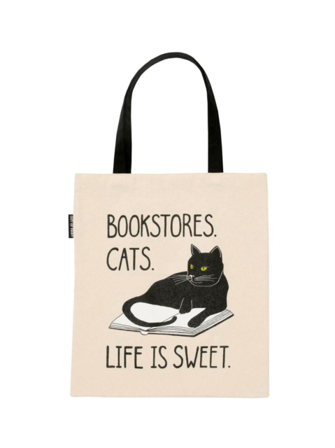 Bookstore Cats Tote Bag, ZL Book