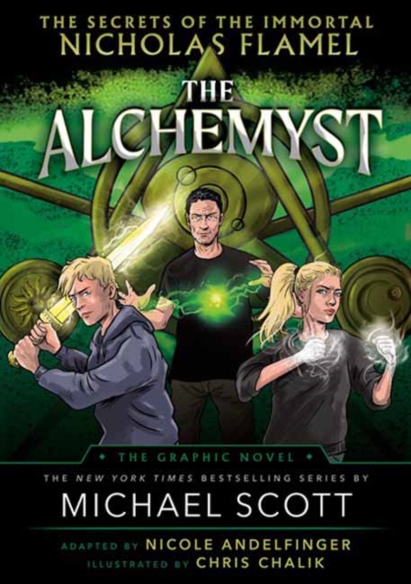 The Alchemyst: The Secrets of the Immortal Nicholas Flamel Graphic Novel, Hardback Book
