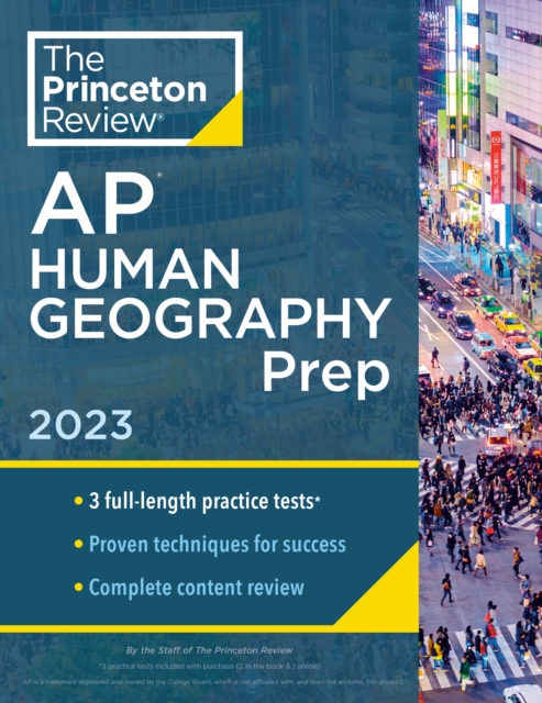 Princeton Review AP Human Geography Prep, 2023, EPUB eBook
