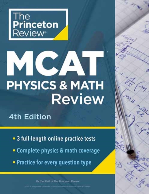 Princeton Review MCAT Physics and Math Review, Paperback / softback Book