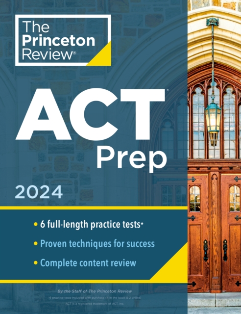 Princeton Review ACT Prep, 2024, EPUB eBook