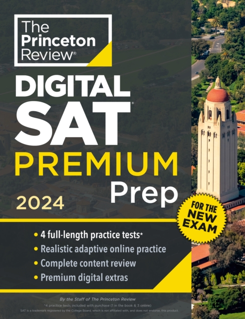 Princeton Review Digital SAT Premium Prep, 2024, EPUB eBook