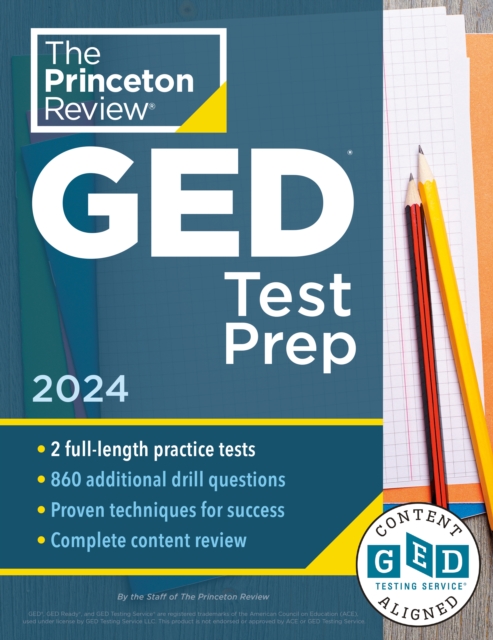 Princeton Review GED Test Prep, 2024, EPUB eBook