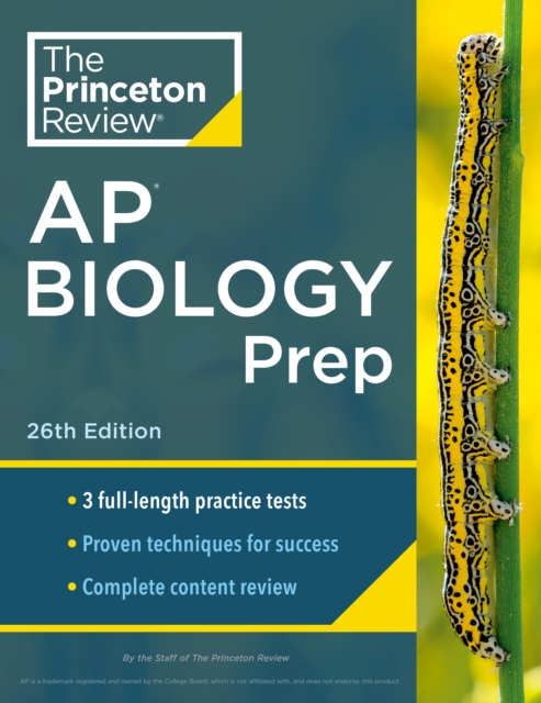 Princeton Review AP Biology Prep, 26th Edition, EPUB eBook