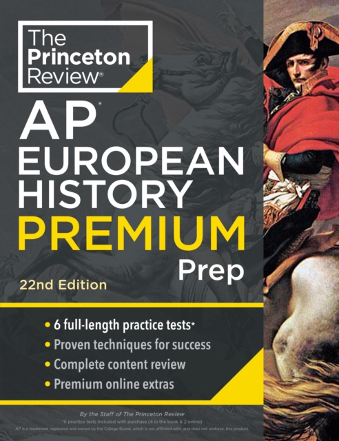 Princeton Review AP European History Premium Prep, 22nd Edition, EPUB eBook