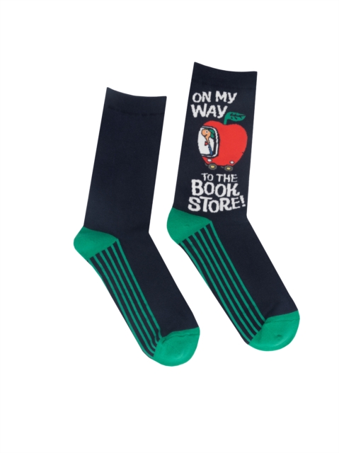 Richard Scarry: On My Way to the Bookstore Socks - Small, ZY Book