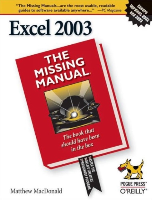 Excel 2003 the Missing Manual, Paperback / softback Book