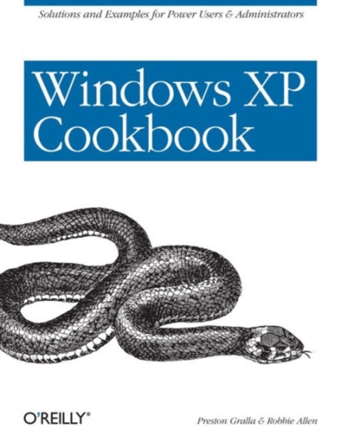Windows XP Cookbook, Paperback / softback Book