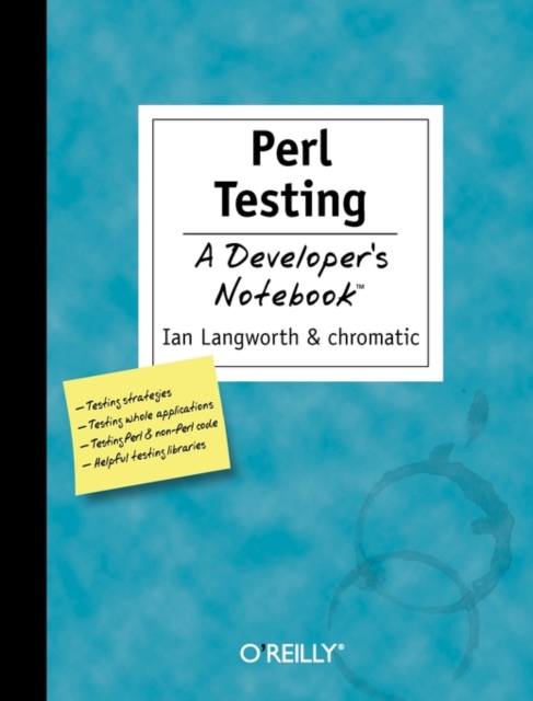 Perl Testing, Paperback / softback Book