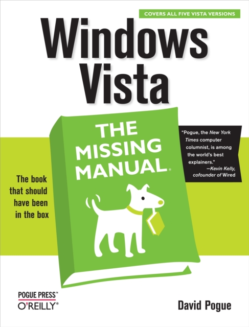 Windows Vista: The Missing Manual, PDF eBook