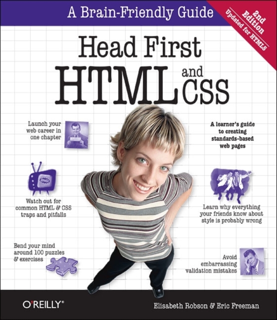 Head First HTML and CSS, Paperback / softback Book