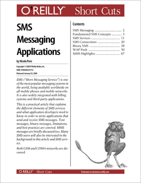 SMS Messaging Applications, PDF eBook