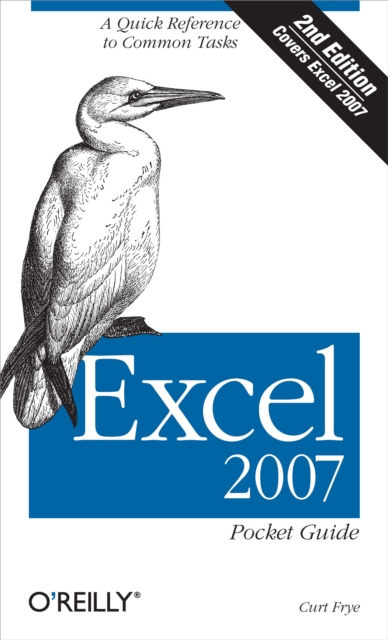 Excel 2007 Pocket Guide : A Quick Reference to Common Tasks, PDF eBook