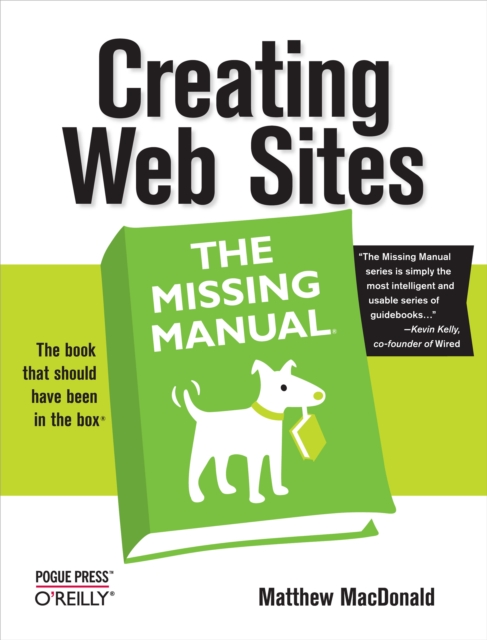 Creating Web Sites: The Missing Manual : The Missing Manual, PDF eBook