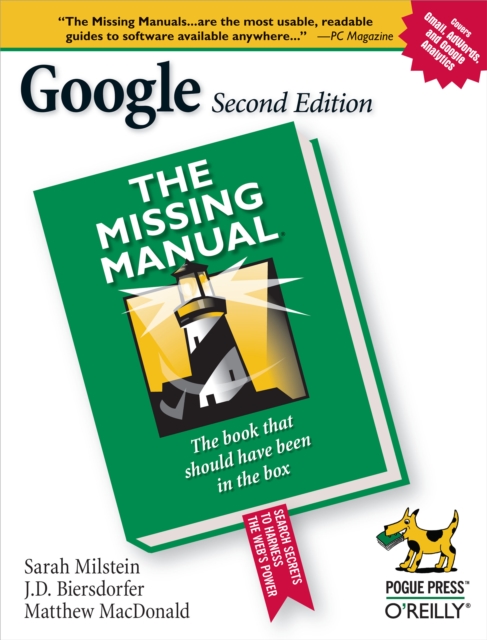 Google: The Missing Manual : The Missing Manual, PDF eBook
