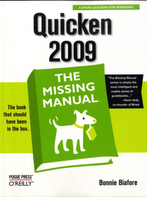 Quicken 2009, Paperback / softback Book