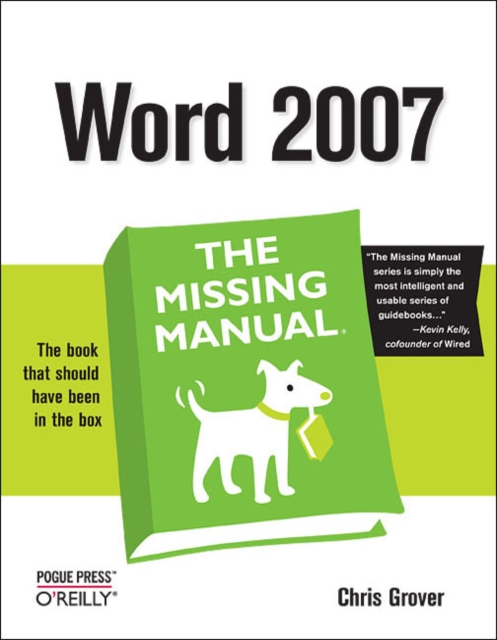 Word 2007, Paperback / softback Book