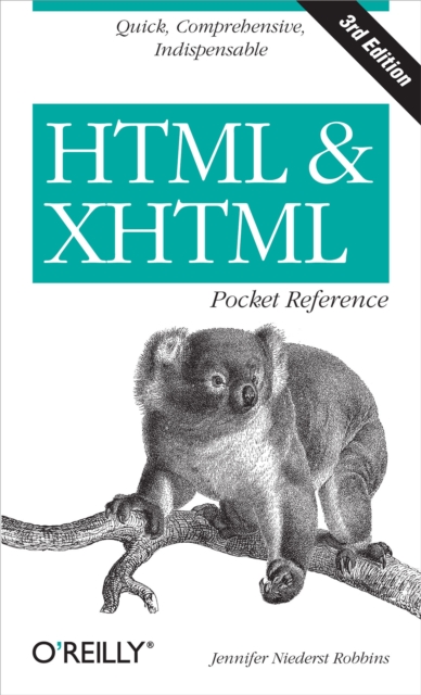 HTML and XHTML Pocket Reference, PDF eBook