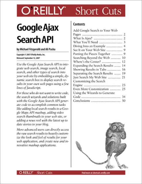 Google Ajax Search API, PDF eBook