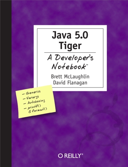 Java 5.0 Tiger: A Developer's Notebook, PDF eBook