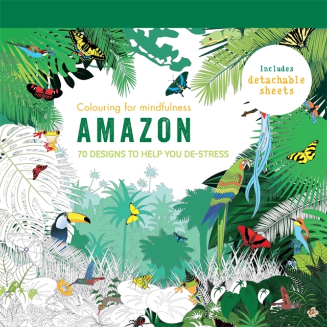 Amazon : 70 Designs to Help You De-Stress, Paperback Book