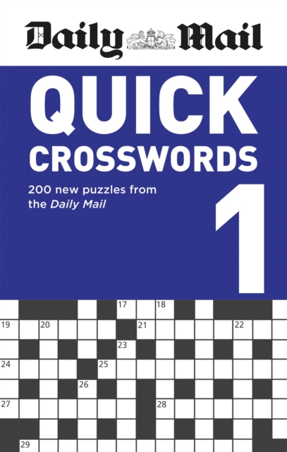 Daily Mail Quick Crosswords Volume 1, Paperback / softback Book