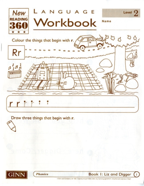 Reading 360 Language Resource Workbook 2 Pack of 8, Multiple copy pack Book