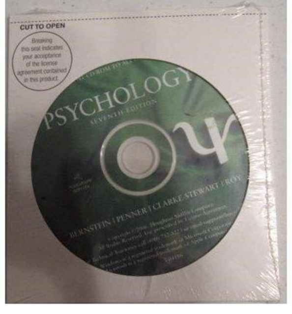 CD-ROM for Bernstein/Penner/Clarke-Stewart/Roy's Psychology, 7th, CD-ROM Book