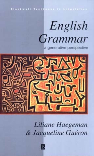 English Grammar : A Generative Perspective, Hardback Book