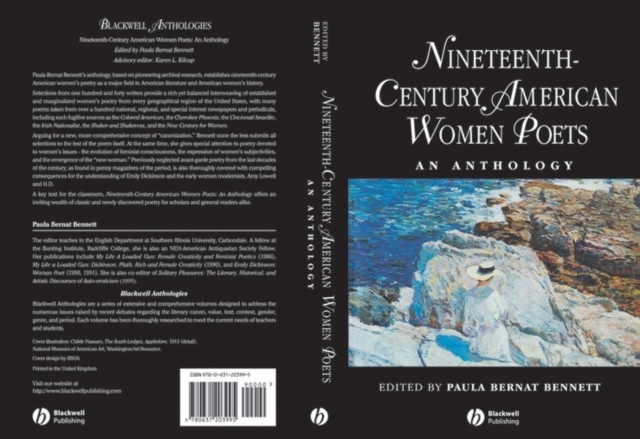 Nineteenth Century American Women Poets : An Anthology, Hardback Book