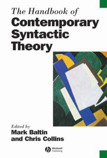 The Handbook of Contemporary Syntactic Theory, Hardback Book