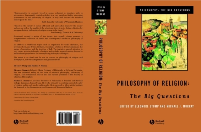 Philosophy of Religion : The Big Questions, Paperback / softback Book
