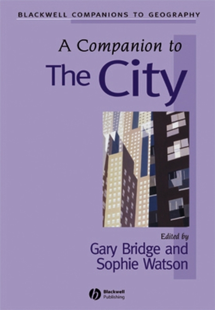 A Companion to the City, Hardback Book