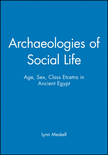 Archaeologies of Social Life : Age, Sex, Class Etcetra in Ancient Egypt, Paperback / softback Book