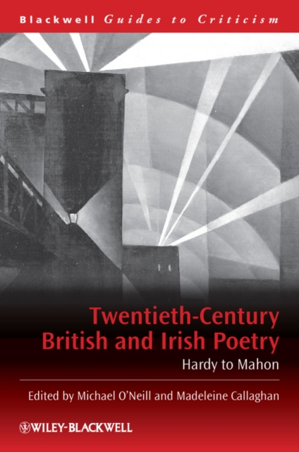 Twentieth-Century British and Irish Poetry, Hardback Book