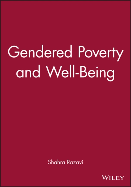 Gendered Poverty and Well-Being, Paperback / softback Book