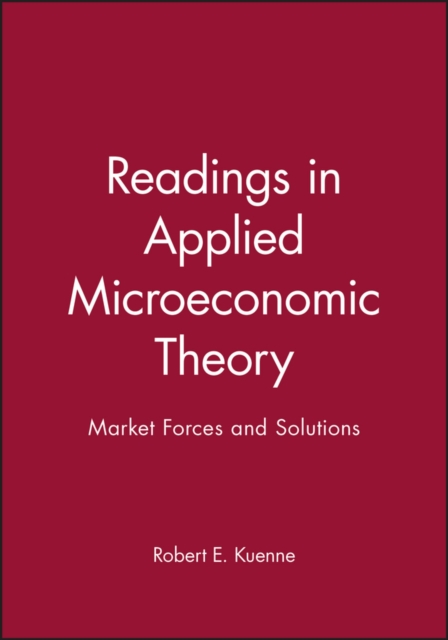 Readings in Applied Microeconomic Theory : Market Forces and Solutions, Paperback / softback Book