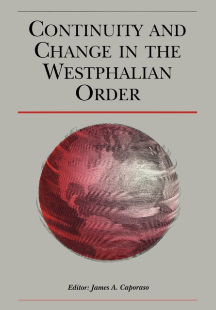 Continuity and Change in the Westphalian Order, Paperback / softback Book