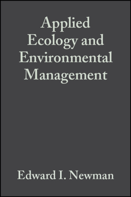 Applied Ecology and Environmental Management, Paperback / softback Book