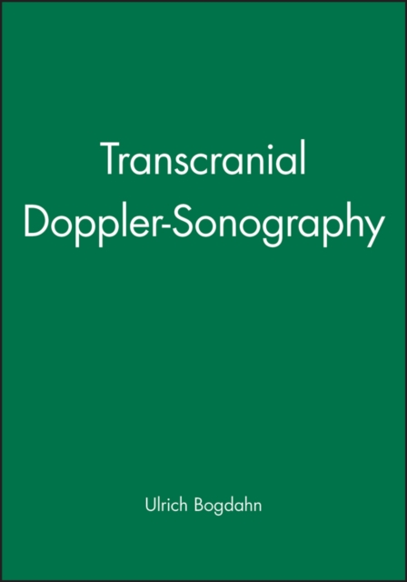 Echoenhancers and Transcranial Color Duplex Sonography, Hardback Book