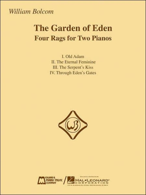 The Garden of Eden - Four Rags for Two Pianos : Four Rags for Two Pianos, Book Book