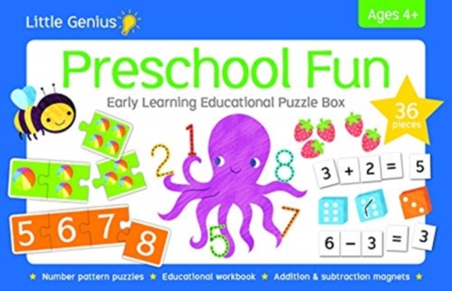 Little Genius Early Learning Puzzle Box - Preschool Fun, Hardback Book