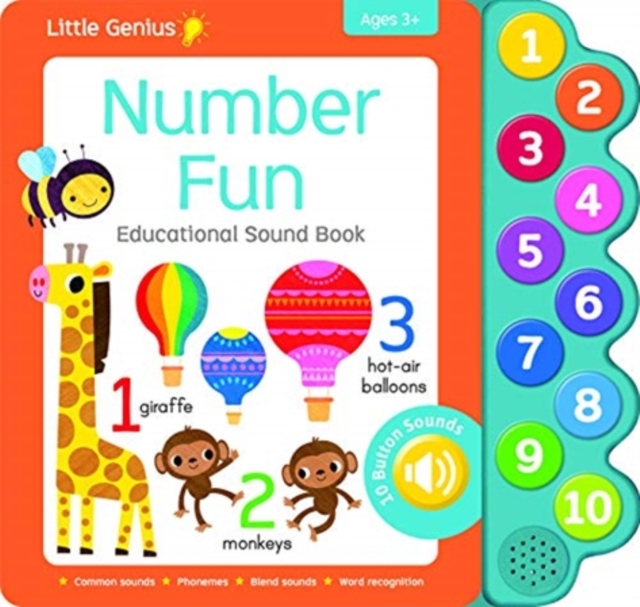 Little Genius Number Fun, Board book Book