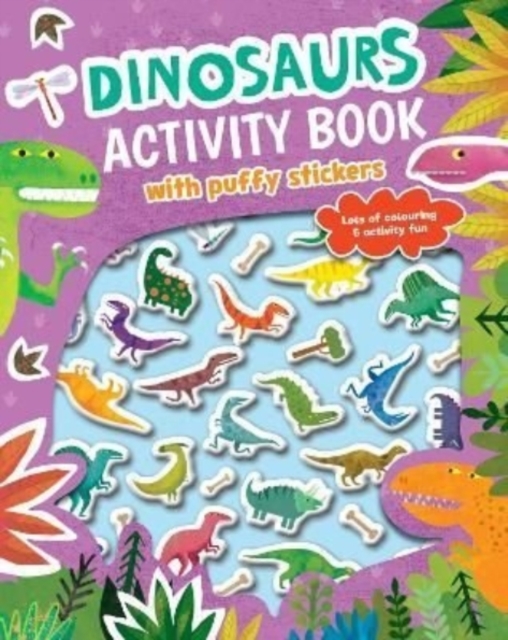 Puffy Sticker Book - Dinosaurs, Mixed media product Book